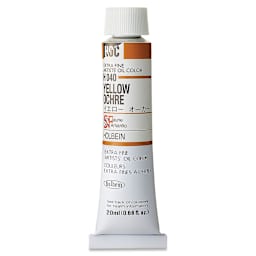 Holbein Artists' Oil Color - Yellow Ochre, 20 ml tube