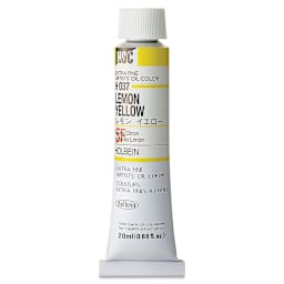 Holbein Artists' Oil Color - Lemon Yellow, 20 ml tube