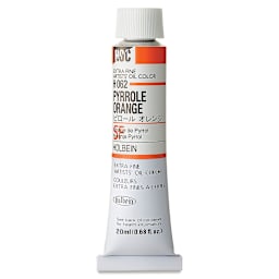 Holbein Artists' Oil Color - Pyrrole Orange, 20 ml tube