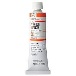 Holbein Artists' Oil Color - Pyrrole Orange, 40 ml tube