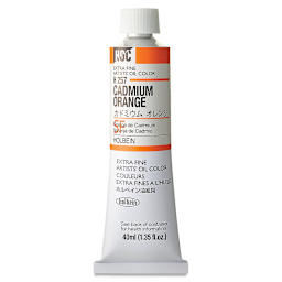 Holbien Artists' Oil Color - Cadmium Orange, 40 ml tube