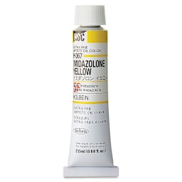 Holbein Artists' Oil Color - Imidazolone Yellow, 20 ml tube