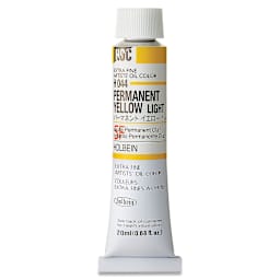 Holbein Artists' Oil Color - Permanent Yellow Light, 20 ml tube