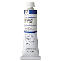 Holbein Artists' Oil Color - Cerulean Blue Hue, 40 ml tube