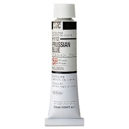 Holbein Artists' Oil Color - Prussian Blue, 20 ml tube