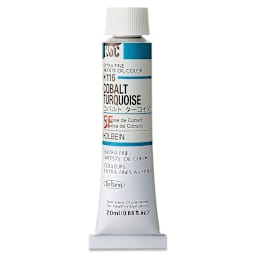 Holbein Artists' Oil Color - Cobalt Turquoise, 20 ml tube