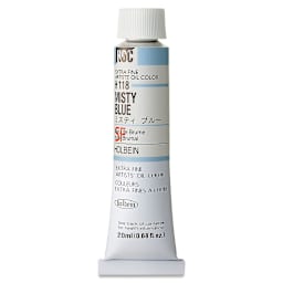 Holbein Artists' Oil Color - Misty Blue, 20 ml tube