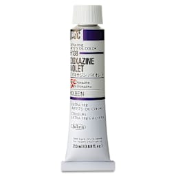 Holbein Artists' Oil Color - Dioxazine Violet, 20 ml tube