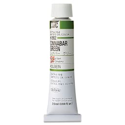 Holbein Artists' Oil Color - Cinnabar Green, 20 ml tube