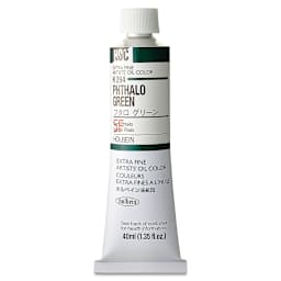 Holbein Artists' Oil Color - Phthalo Green, 40 ml tube
