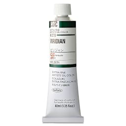 Holbein Artists' Oil Color - Viridian, 40 ml tube