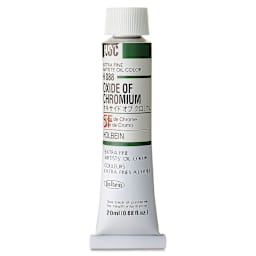 Holbein Artists' Oil Color - Oxide Chromium, 20 ml tube