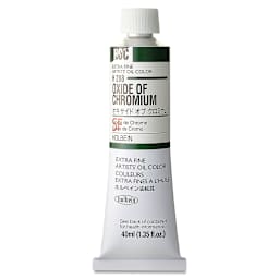 Holbein Artists' Oil Color - Oxide of Chromium, 40  ml tube