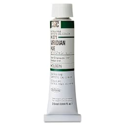 Holbein Artists' Oil Color - Viridian Hue, 20 ml tube