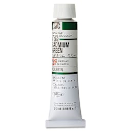Holbein Artists' Oil Color - Cadmium Green, 20 ml tube