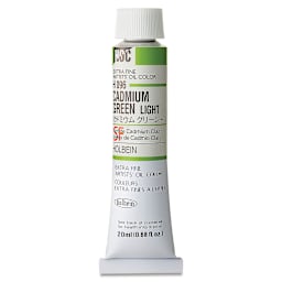 Holbein Artists' Oil Color - Cadmium Green Light, 20 ml tube