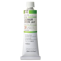 Holbein Artists' Oil Color - Cadmium Green Light, 40 ml tube