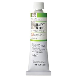 Holbein Artists' Oil Color - Permanent Green Light, 40 ml tube