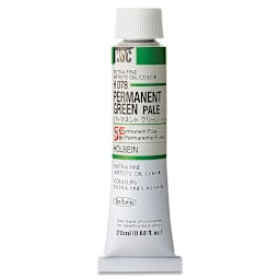 Holbein Artists' Oil Color - Permanent Green Pale, 20 ml tube