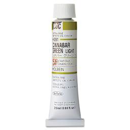 Holbein Artists' Oil Color - Cinnabar Green Light, 20 ml tube