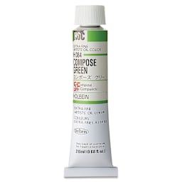 Holbein Artists' Oil Color - Compose Green, 20 ml tube