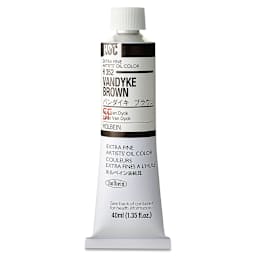 Holbein Artists' Oil Color - Vandyke Brown, 40 ml tube