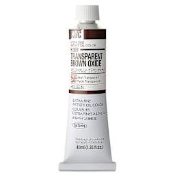 Holbein Artists' Oil Color - Transparent Brown Oxide, 40 ml tube