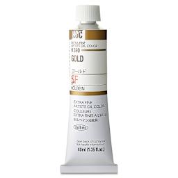 Holbein Artists' Oil Color - Gold, 40 ml tube