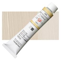 Holbein Artists' Oil Color - Foundation Umber, 110 ml tube and swatch