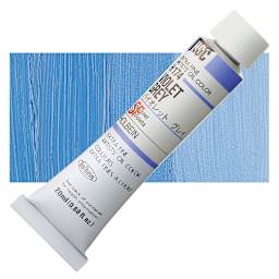 Holbein Artists' Oil Color - Violet Gray, 20 ml tube and swatch