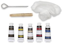 Marshall's Photo Oil Sets - Components of Introductory Set shown