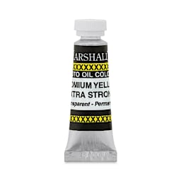 Marshall's Photo Oil Color - Cadmium Yellow Extra Strong, 1/2" x 2" Tube