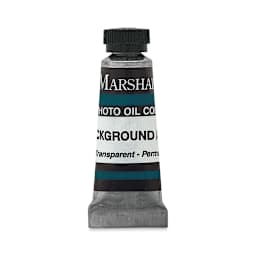 Marshall"s Photo Oil Color - Background Aqua, 1/2" x 2" Tube