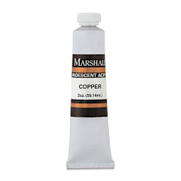Marshall's Iridescent Acrylic Paint - Copper (Metallic), 59 ml, Tube