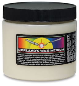 Dorland's Wax Medium - front of 16 oz jar shown