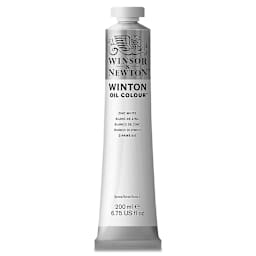 Winsor & Newton Winton Oil Color - Zinc White, 200 ml tube