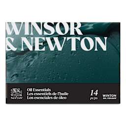 Winsor & Newton Winton Oil Colors - Set of 14, Essential Colors front of package