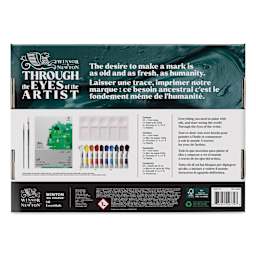 Winsor & Newton Winton Oil Colors - Set of 14, Essential Colors back of package