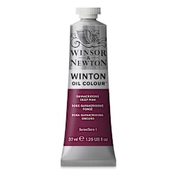Winsor & Newton Winton Oil Color - Quinacridone Deep Pink, 37 ml tube