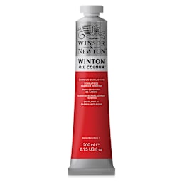 Winsor & Newton Winton Oil Color - Cadmium Scarlet Hue, 200 ml tube