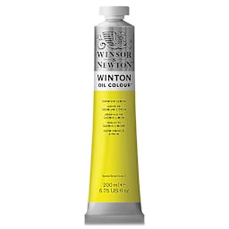 Winsor & Newton Winton Oil Color - Cadmium Lemon, 200 ml tube