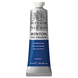 Winsor & Newton Winton Oil Color - Prussian Blue, 37 ml tube