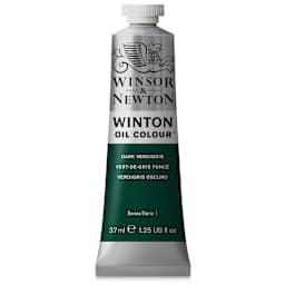 Winsor & Newton Winton Oil Color - Dark Verdigris, 37 ml tube