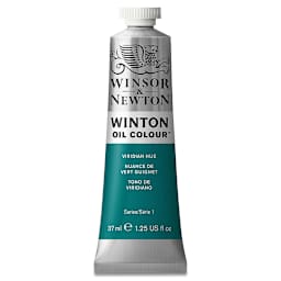 Winsor & Newton Winton Oil Color - Viridian Hue, 37 ml tube