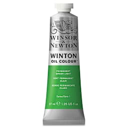 Winsor & Newton Winton Oil Color - Permanent Green Light, 37 ml tube