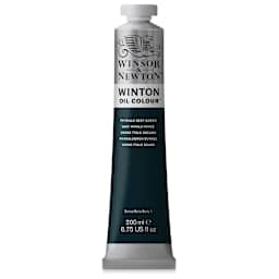 Winsor & Newton Winton Oil Color - Phthalo Deep Green, 200 ml tube