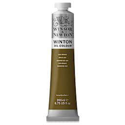 Winsor & Newton Winton Oil Color - Azo Brown, 200 ml tube