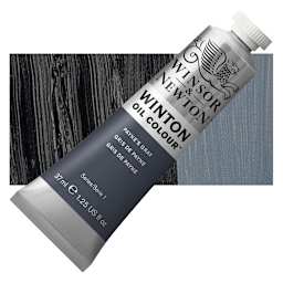 Winsor & Newton Winton Oil Color - Payne's Gray, 37 ml tube and swatch