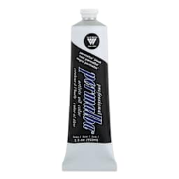 Weber Permalba Artists Oil Color - Permalba Black, 150 ml tube