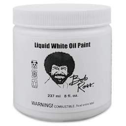 Bob Ross Liquid Medium - White, 8 oz jar